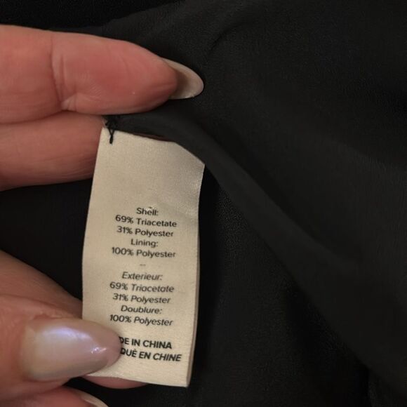 NWT Cinq a Sept Elegant Black Women's crop Top, US4 - Picture 10 of 10